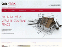 Tablet Screenshot of colormax.cz